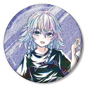 東方Project 松本能人イラスト 十六夜咲夜 現代風ファッションver. Ani-Art 75mmグリッター缶バッジ