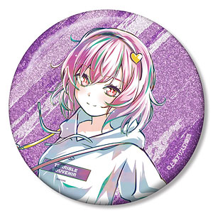 東方Project 松本能人イラスト 古明地さとり 現代風ファッションver. Ani-Art 75mmグリッター缶バッジ