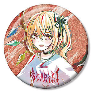 東方Project 松本能人イラスト フランドール・スカーレット 現代風ファッションver. Ani-Art 75mmグリッター缶バッジ