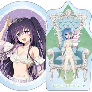 アニメ「デート・ア・ライブV」 描き下ろし プリンセス玉座ver. トレーディングクリアダイカットステッカー BOX