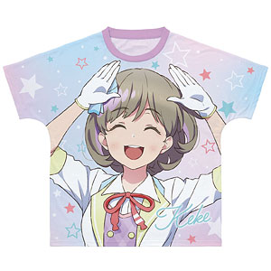 ラブライブ！スーパースター！！ 描き下ろし 唐可可 MIRACLE NEW STORY ver. フルグラフィックTシャツ XL