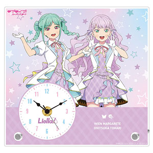 ラブライブ！スーパースター！！ 描き下ろし 3期生 MIRACLE NEW STORY ver. アクリルスタンド時計