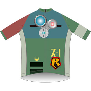 装甲騎兵ボトムズ サイクルジャージ スコープドッグ ターボカスタム L