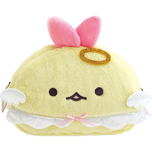 CA92601 すみっコぐらし 『てんしとあくまなしっぽず』 ぬいぐるみポーチ