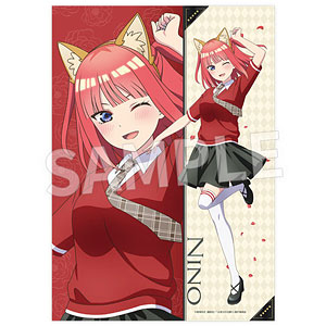 TVスペシャルアニメ「五等分の花嫁*」A3判クリアポスター 二乃(けもみみコーデで踊ってみた！)