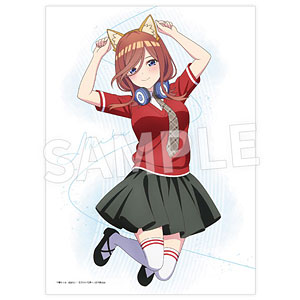 TVスペシャルアニメ「五等分の花嫁*」キャンバスアート 三玖(けもみみコーデで踊ってみた！)