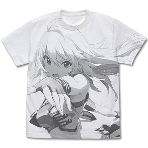 アイドルマスター ミリオンライブ！ [スターリー・グロウ 星井美希+] オールプリントTシャツ/WHITE-XL