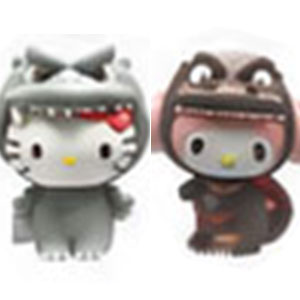 GODZILLA・SANRIO CHARACTERS バスボール 14個入りBOX