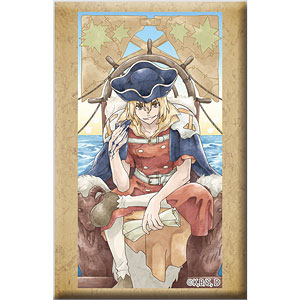 Dr.STONE スタンド付きスクエア缶バッジ 石神千空[東宝]《10月予約》