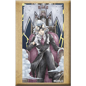 Dr.STONE スタンド付きスクエア缶バッジ Dr.ゼノ[東宝]《10月予約》