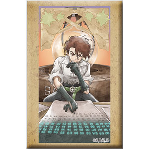 Dr.STONE スタンド付きスクエア缶バッジ 石神千空[東宝]《10月予約》