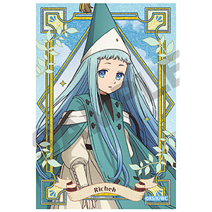 とんがり帽子のアトリエ グリッターアート缶バッジ テティア