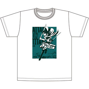 進撃の巨人 Tシャツ Fighting ver. ハンジ・ゾエ (Lサイズ)[キャラバン