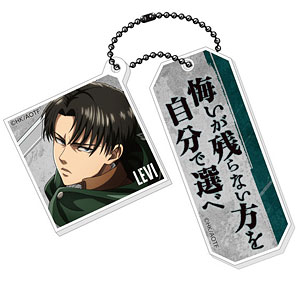 進撃の巨人 ツインアクリルキーホルダー Fighting ver. エレン