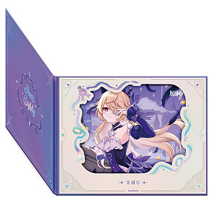 原神 ウェンティ 色紙 4枚 原神「命定の日」 キャラめくり式花窓風色紙 ウェンティ[miHoYo]《10