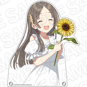 秦谷美鈴 特大ダイカットアクリルボード 有楽町マルイ sunflower 学マス 学園アイドルマスター 特大ダイカットアクリルボード 秦谷美鈴