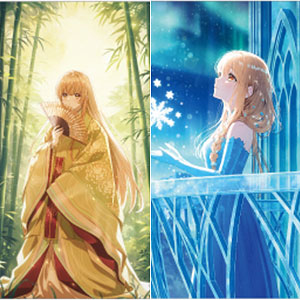 お隣の天使様にいつの間にか駄目人間にされていた件2 ポストカードセット プリンセスビジュアル