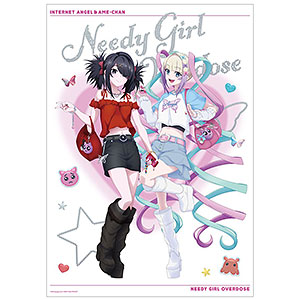 アニメ「NEEDY GIRL OVERDOSE」 描き下ろし 超てんちゃん＆あめちゃん