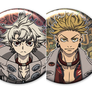 ガチアクタ オーロラ缶バッジ4個セット ルド＆エンジン＆ザンカ