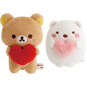 MZ03001 サンエックスユニバース 『ハート』 てのりぬいぐるみ 18個入りアソートBOX