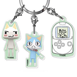 3連アクリルキーホルダー どこでもいっしょ 05 トロ＆ジュン[バンダイ