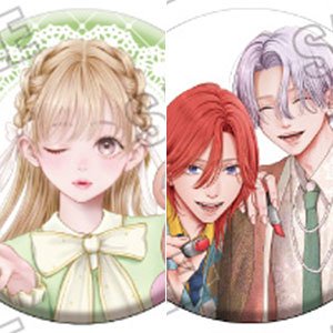 『恋するリップ・ティント』 缶バッジコレクション 9個入りBOX