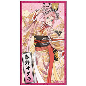 NARUTO 春野サクラ サクラ 彩面華 缶バッジ ステッカー TVアニメ「NARUTO-ナルト- 疾風伝」 彩面華 ステッカー 春野サクラ