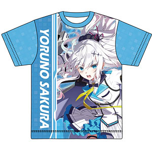 ディメンション凸ラバース！！ フルグラフィックTシャツ 夜乃桜