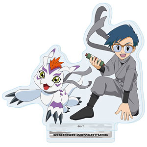 アクリルスタンド「デジモンアドベンチャー」25/八神太一＆アグモン