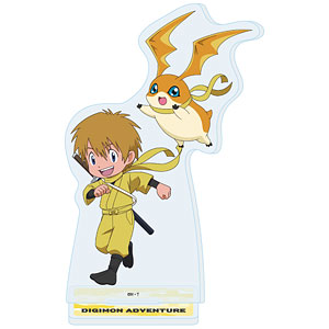 アクリルスタンド「デジモンアドベンチャー」25/八神太一＆アグモン