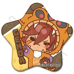 イナズマイレブン 英雄たちのヴィクトリーロード』星形缶バッジ M-SK