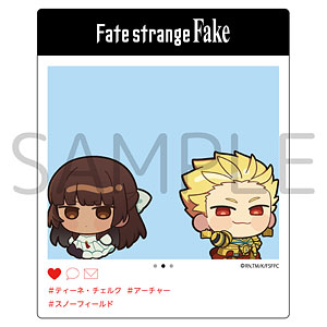 Fate/strange Fake SNS投稿風クリアカード(アーチャー陣営)