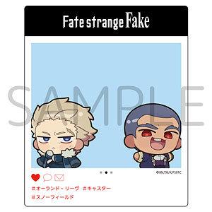 Fate/strange Fake SNS投稿風クリアカード(キャスター陣営)