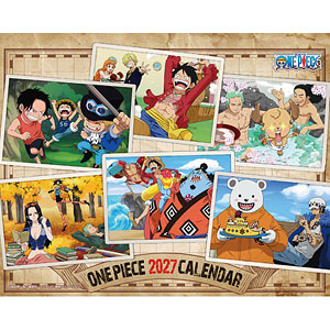 27CL-013 ONE PIECE 2027年卓上カレンダー