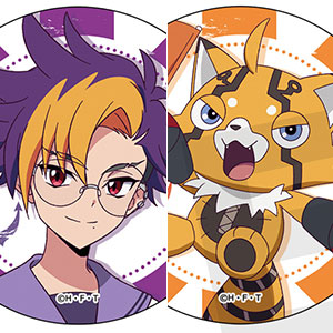 DIGIMON BEATBREAK トレーディング缶バッジ(マリンルックver) 8個入りBOX