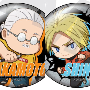 缶バッジ SAKAMOTO DAYS 02 BOX2 トレーディング ここバトver. 6個入り