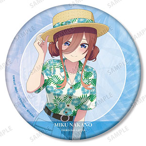 五等分の花嫁* 描き下ろし 中野五月 アロハシャツver. BIG缶バッジ