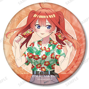 五等分の花嫁 中野四葉 アロハシャツ 缶バッジ 12個 まとめ売り 五等分の花嫁* 描き下ろし 中野四葉 アロハシャツver. BIG缶バッジ