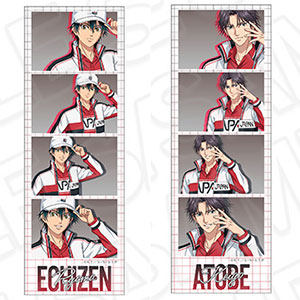 新テニスの王子様 フォトグレイ風ステッカー(ランダム) Face Collection 8個入りセット