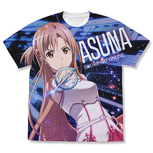 ソードアート・オンライン アスナ フルグラフィックTシャツ 閃光Ver./WHITE-L