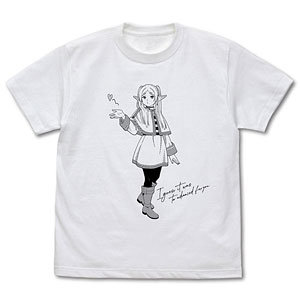 葬送のフリーレン フリーレンの色仕掛け Tシャツ/WHITE-S