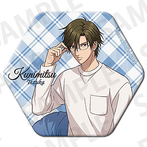 新テニスの王子様 ～リラックスタイム～ 六角形缶バッジ 手塚