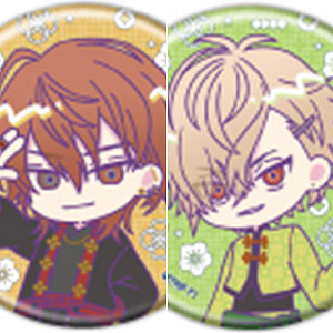 缶バッジ『18TRIP』12/チャイナver. ミニキャライラスト 10個入りBOX