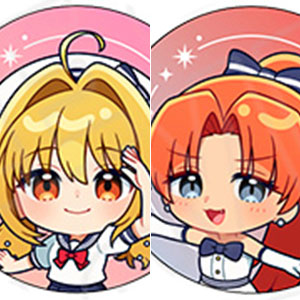マーメイドメロディー ぴちぴちピッチ ホログラムカンバッジ(ランダム