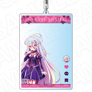 ノーゲーム・ノーライフ SNS風アクリルキーホルダー 白 ボンテージ ver.