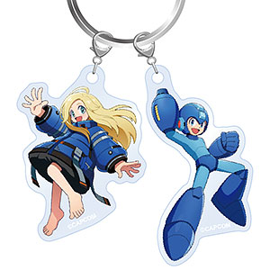 プラグマタ&times;ロックマン： デュアル オーバーライド アクリルキーホルダー