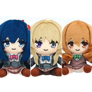 C107 ぬいぐるみ　アマカノ　3 特典】アマカノ ぬいぐるみぷち3種セット 紗雪・聖・こはる[CranCrown