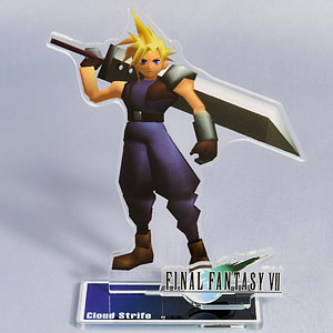 ファイナルファンタジーVII ポリゴンキャラクターアクリルスタンド クラウド・ストライフ