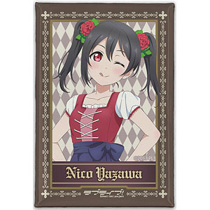 ラブライブ！ 描き下ろし 東條希 スクエア缶バッジ ディアンドルVer