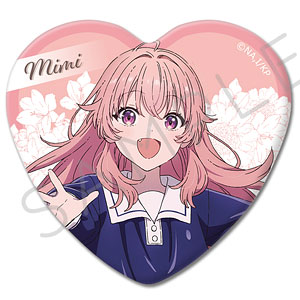 TVアニメ「きみが死ぬまで恋をしたい」 ハート型缶バッジ E(シーナ